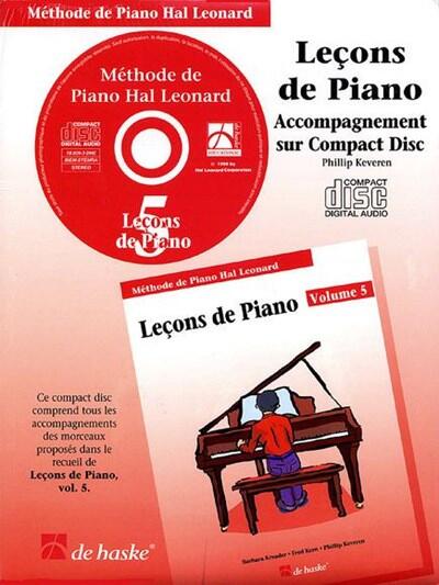 Leçons de Piano vol. 5 CD : photo 1
