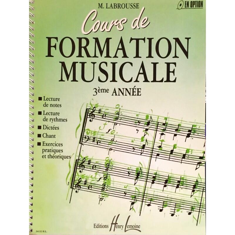 Cours de formation musicale vol. 3 : photo 1