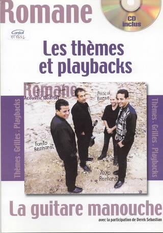 Romane La guitare manouche Les thèmes et playbacks (avec CD) : photo 1
