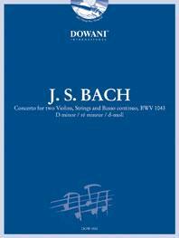 Concerto en ré mineur BWV 1043 2 violons cordes et BC : photo 1