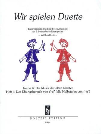 Wir spielen Duette Reihe A vol.42 flûtes à bec soprano : photo 1