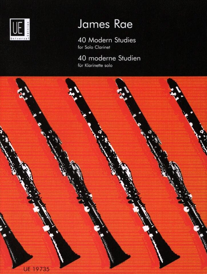 40 modern studies for solo clarinet : photo 1