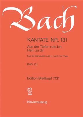 Breitkopf und Hartel Cantate BWV 131 