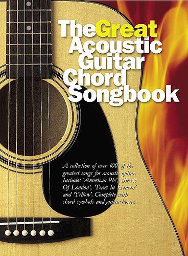 The Great Acoustic Guitar Chord Songbook : photo 1
