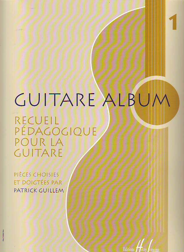 Guitare album vol. 1 recueil pédagogique : photo 1