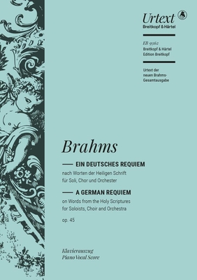 EB 9362 Ein deutsches requiem op. 45 (édition 2019)