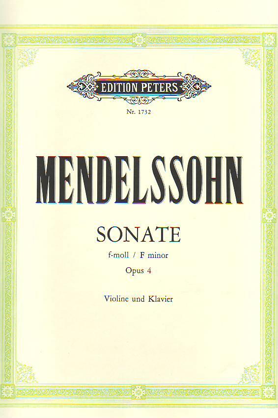 Sonate en fa mineur op. 4 Sonate F Op.4 : photo 1