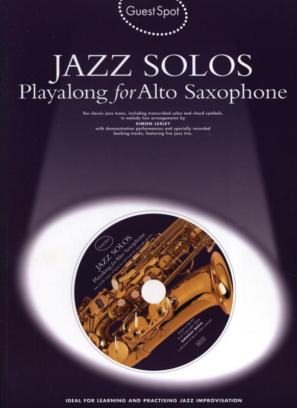Wise Publications Guest Spot: Jazz Solos Playalong For Tenor Saxophone : photo 1