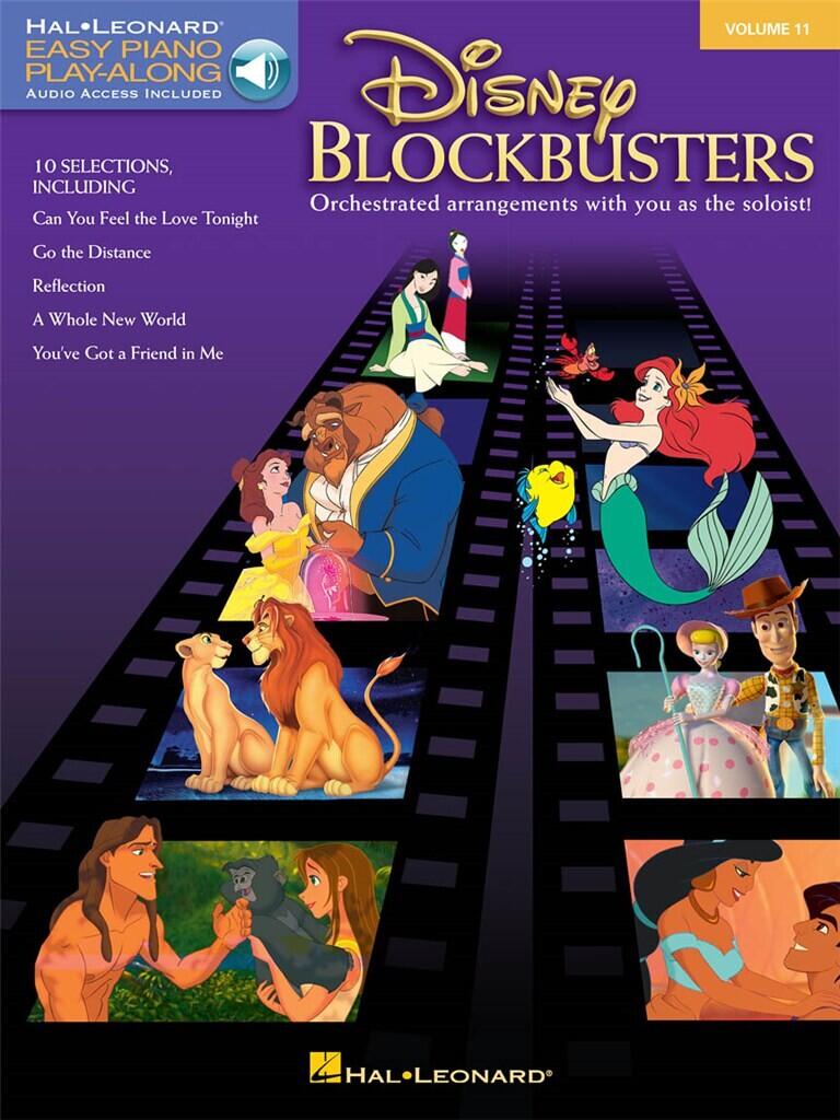 Easy Piano CD Play-Along Volume 11: Disney Blockbusters : photo 1