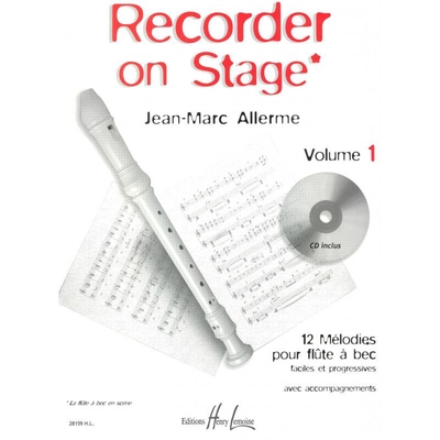 Recorder on stage vol. 1