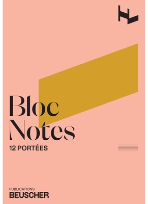 Paul Beuscher B12U Bloc-notes 12 portées 50 feuilles recto-verso détachables et perforées A4