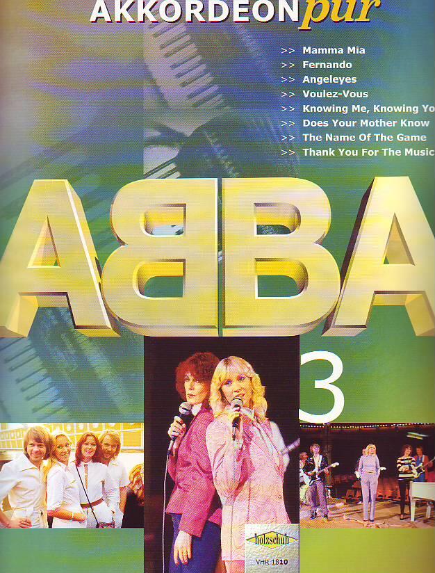 Akkordeon pur ABBA vol. 3 : photo 1