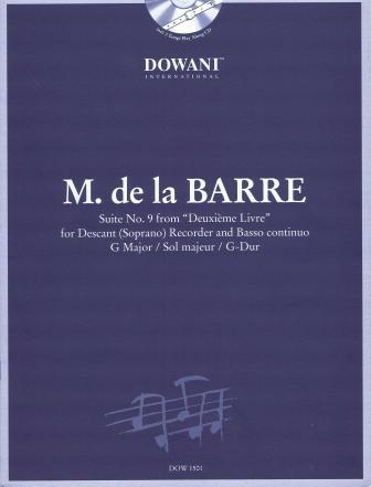 Dowani Suite no 9 en sol majeur du Deuxième Livre : photo 1