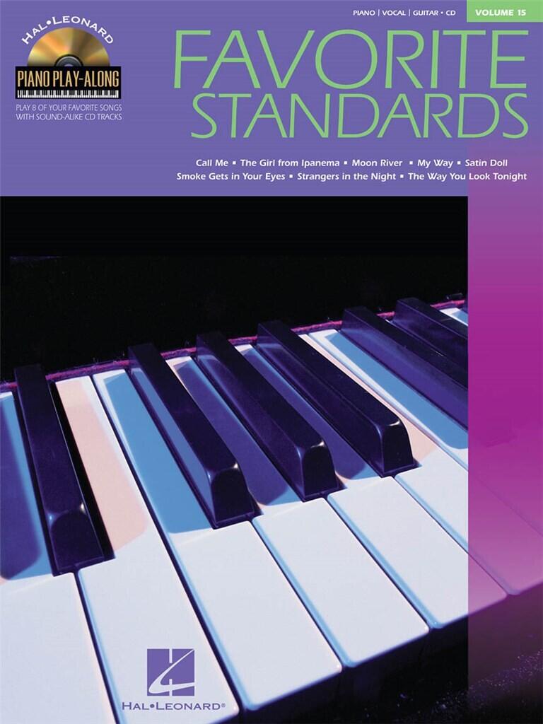 Piano Play-Along Volume 15: Favourite Standards : photo 1