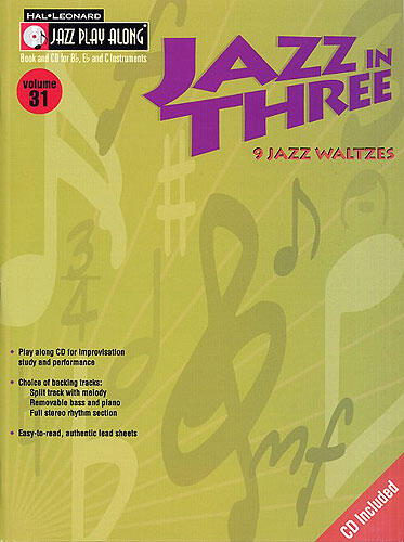 Jazz Play Along: Volume 31 Jazz In Three : photo 1