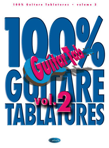 100% Guitare Tablatures vol. 2  Guitar (TAB) Buch Pop und Rock MF2080 : photo 1
