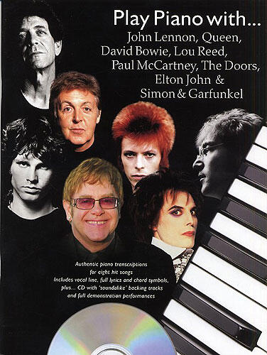 Play Piano With...John Lennon Queen David Bowie Lou Reed Paul McCartney The Doors Elton John And Simon And Garfunkel : photo 1