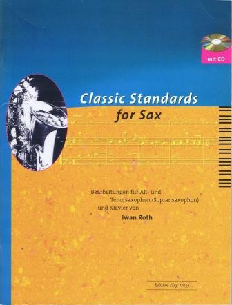 Classic standards for sax : photo 1