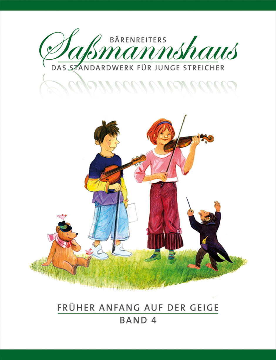 Früher Anfang auf der Geige Band 4 Eine Violinschule für Kinder  Violin Buch BA9674 (BA9674) : photo 1
