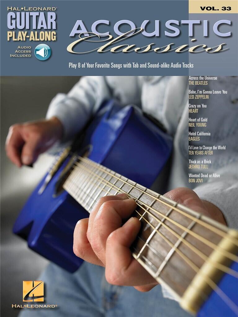 Guitar Play-Along Volume 33: Acoustic Classics : photo 1