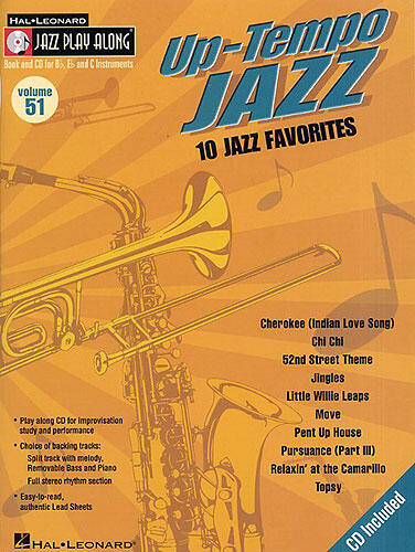 Jazz Play Along: Volume 51 Up Tempo Jazz : photo 1