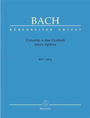 Concerto a due cembali senza ripieno BWV 1061a : photo 1