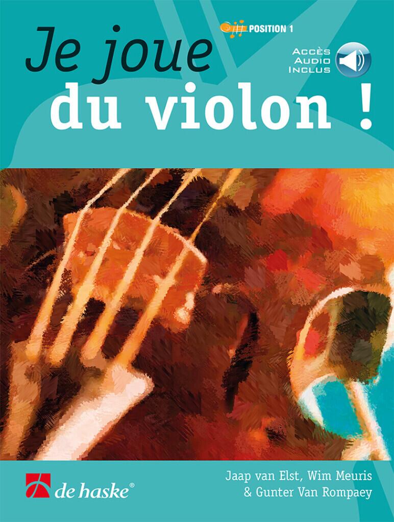 De Haske Je joue du violon vol. 1. Méthode de violon Wim Meuris  Violine French / Livre + Online Audio : photo 1