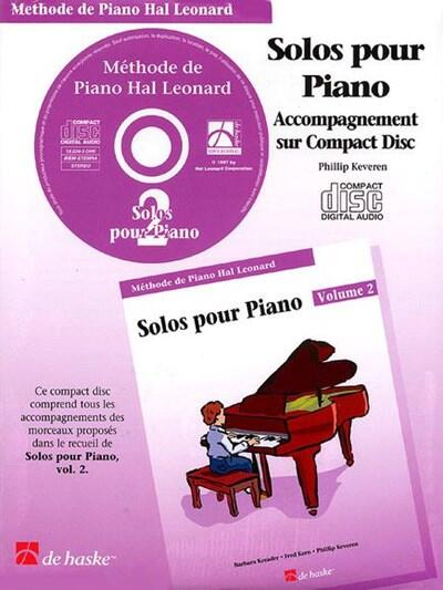 Solos pour piano vol. 2 CD : photo 1