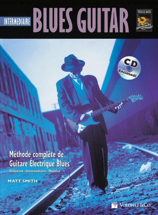 Alfred Publishing Blues guitar intermédiaire / Méthode complète de Guitare Electrique Blues (avec CD) : photo 1