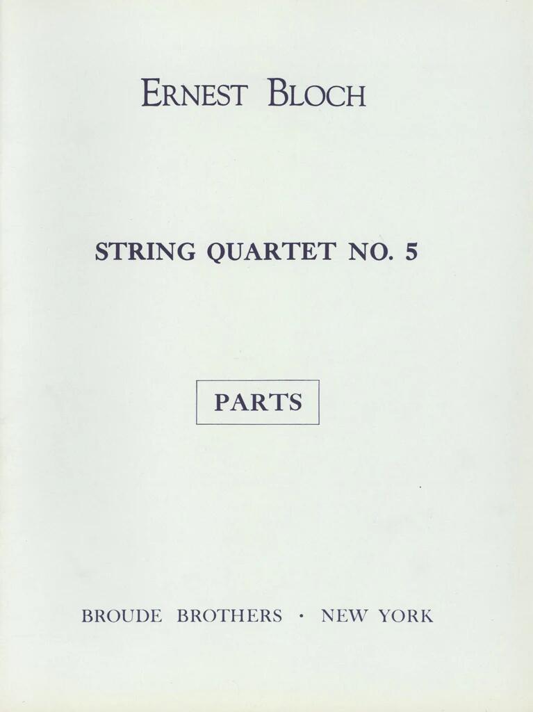String quartet no 5 : photo 1