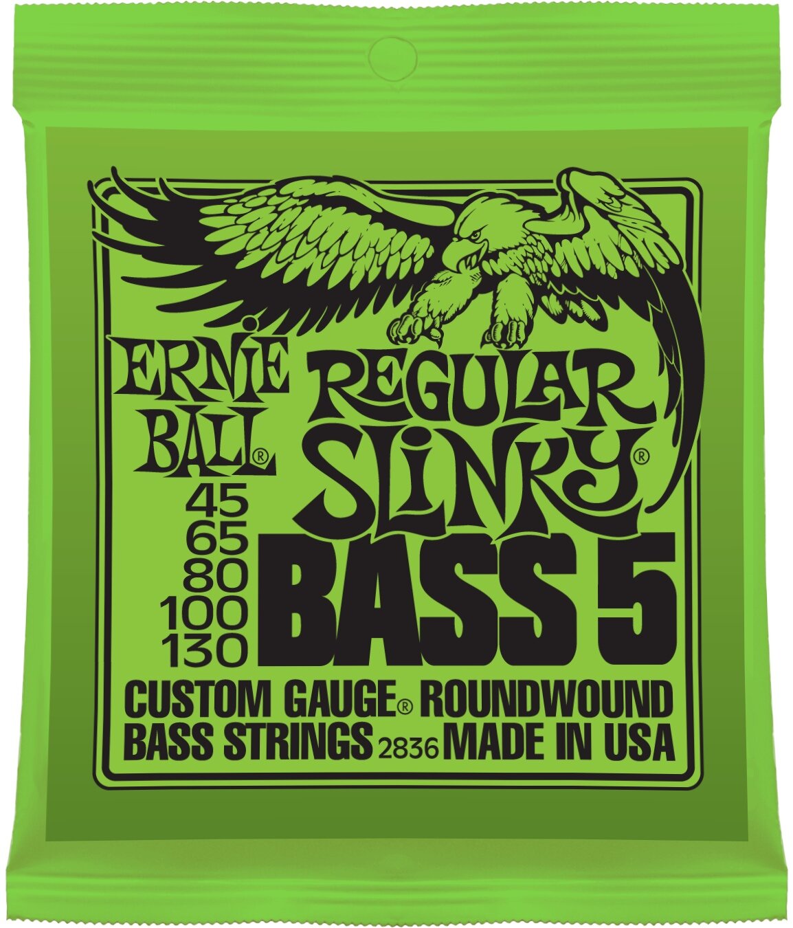 Ernie Ball 2836 RoundWound .045-.130 Regular Slinky : photo 1