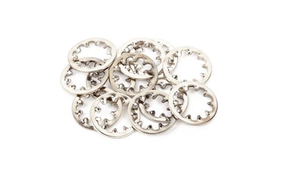 Kotflügel-Potentiometer-Sicherungsscheiben (12) (Nickel)