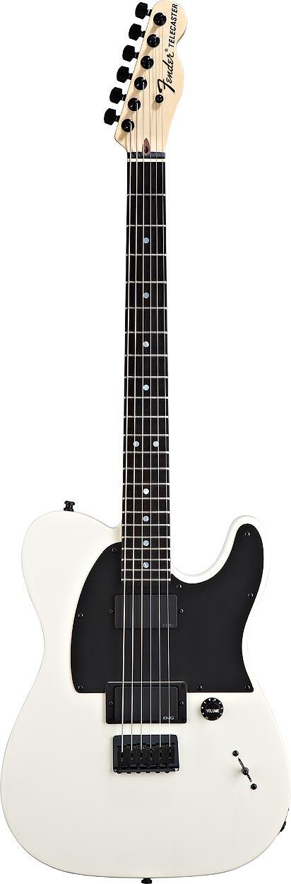 Fender Jim Root Telecaster Ebenholz Griffbrett Flat White : photo 1