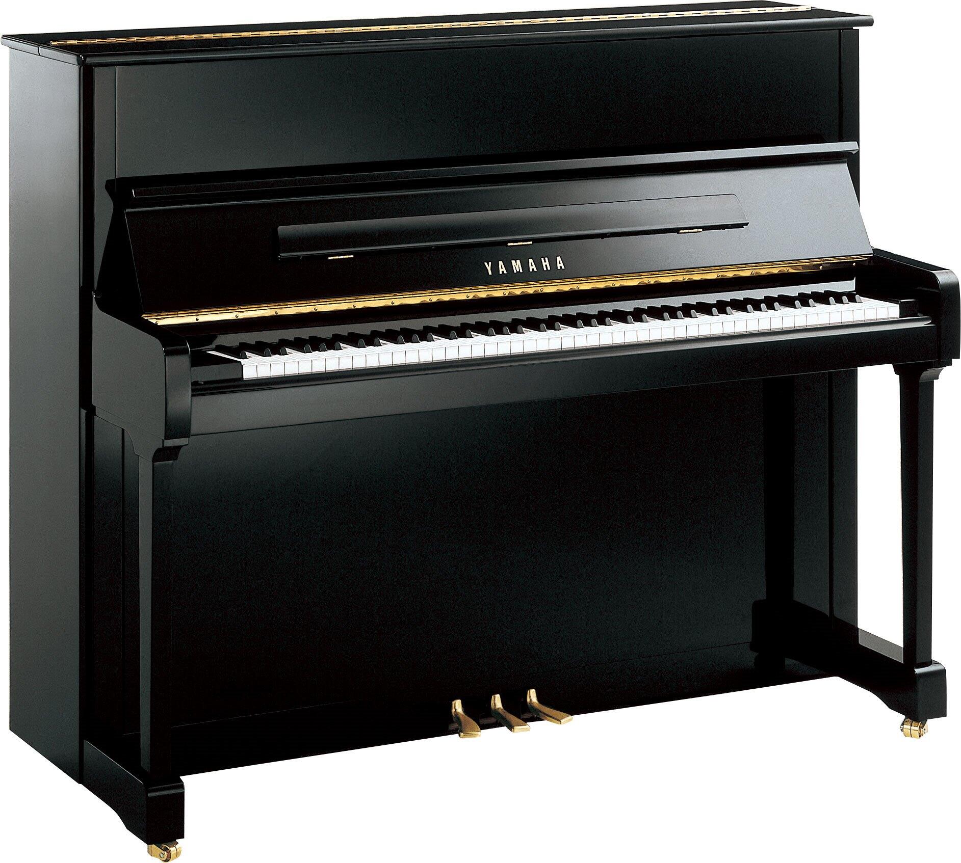 Yamaha Pianos Acoustic P121 PE schwarz glänzend 121 cm : photo 1