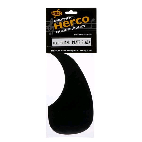 Herco GUARD PLATES Celluloid Plastic Black : photo 1