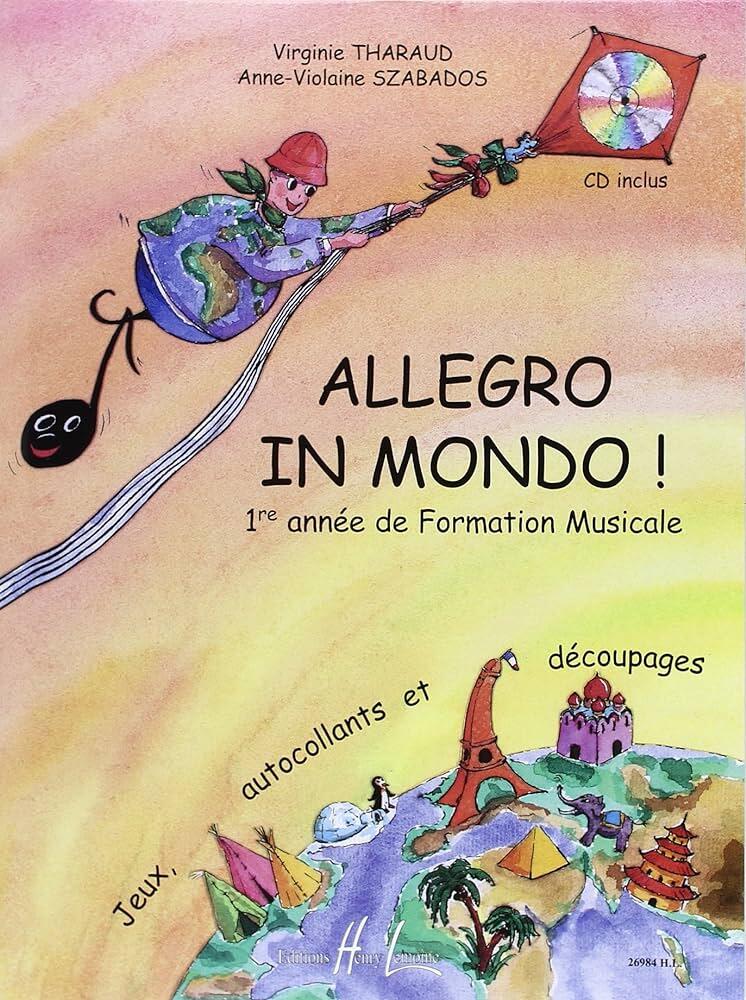 Allegro in Mondo. 1ère année avec CD : photo 1