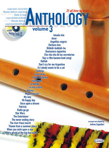 Anthology Soprano Recorder Vol. 3 Sopranblockflöte Anthology (Cappellari) : photo 1