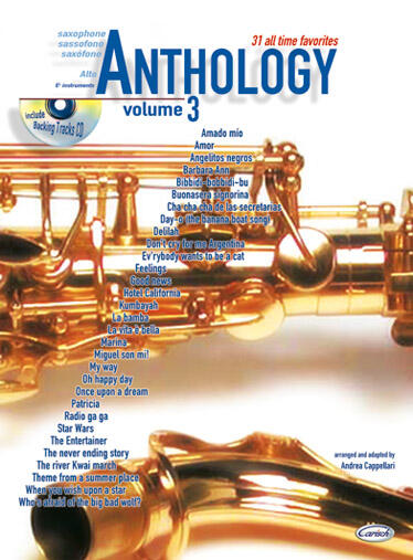 Anthology Alto Saxophone Vol. 3 Altsaxophon Anthology (Cappellari) : photo 1