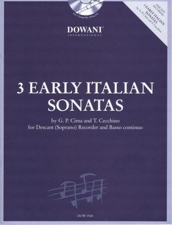 3 anciennes sonates italiennes : photo 1