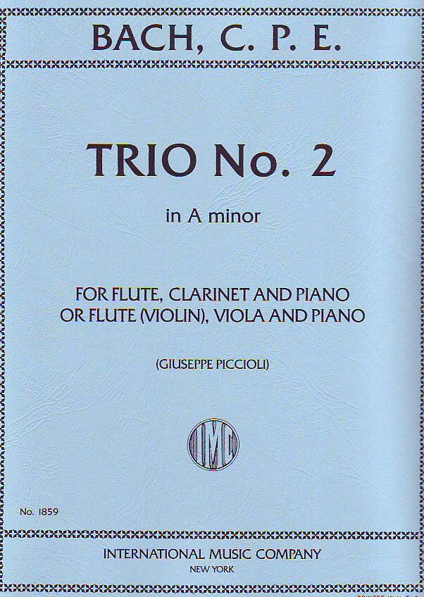 Trio no 2 en la mineur (Piccioli) : photo 1