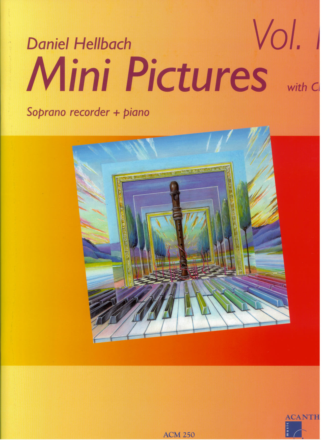Mini Pictures pour flûte à bec soprano et piano : photo 1