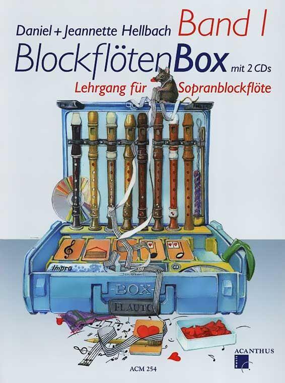 Blockflötenbox Vol. 1 Begleitungen für Sopranblockflöte : photo 1