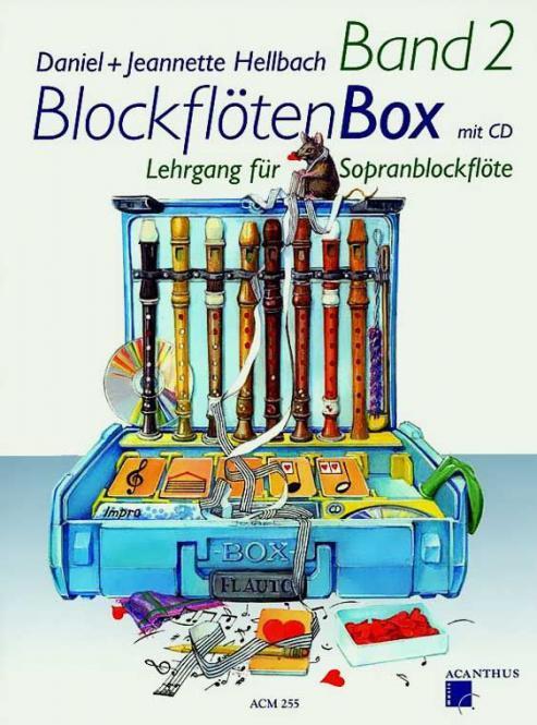 Blockflötenbox Vol. 2 Lehrgang für Sopranblockflöte : photo 1