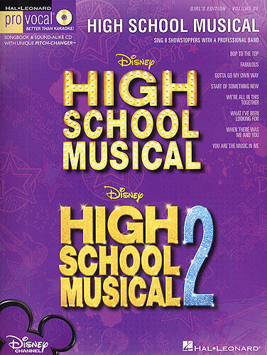 Pro Vocal Volume 28: High School Musical (Female Edition) : photo 1