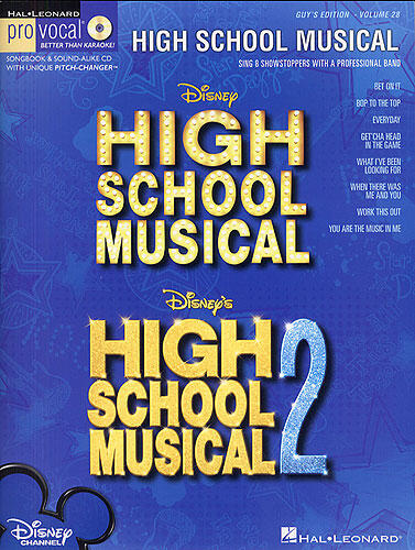 Hal Leonard Pro Vocal Volume 28: High School Musical (Male Edition) : photo 1