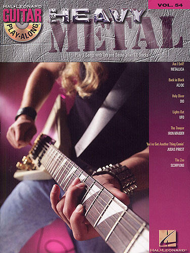 Guitar Play-Along Volume 54: Heavy Metal (Book and CD) : photo 1