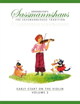 Early Start on the Violin 2 A violin method for children age four and older Egon Sassmannshaus Violin Buch BA9677 (english)