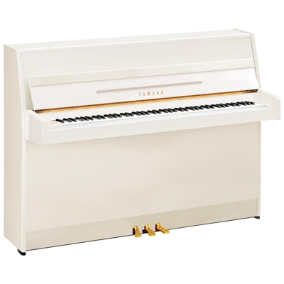 Yamaha Pianos Acoustic B1 PWH Blanc poli-brillant 109cm