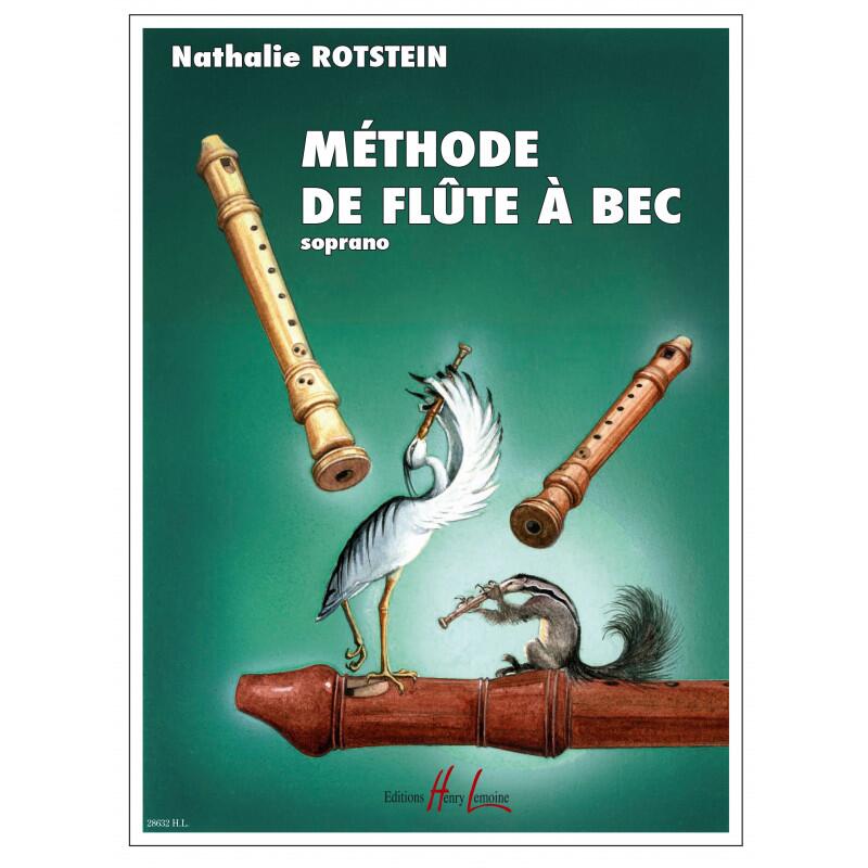 Méthode de flûte à bec soprano Nathalie Rotstein : photo 1