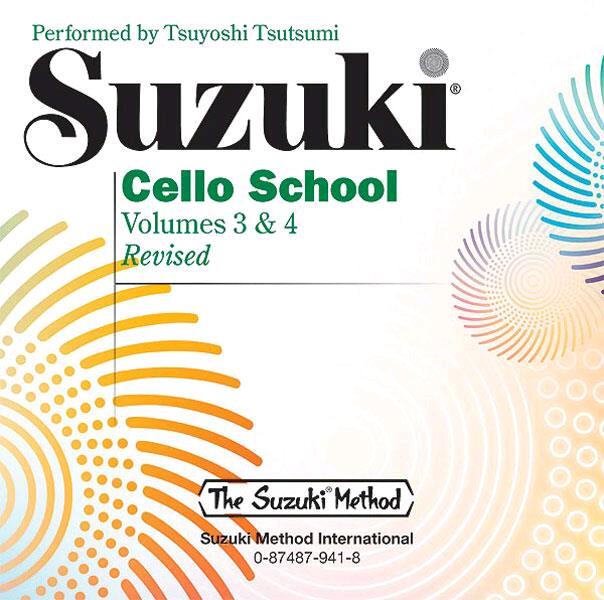 Alfred Publishing Suzuki Cello School vol. 3 & 4 le CD : photo 1